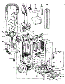 Housing Assy parts for Hoover Upright Vacuum U5491-900 from AppliancePartsPros.com