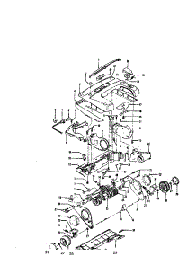 Power Drive - Agitator Housing parts for Hoover Upright Vacuum U6311-930 from AppliancePartsPros.com