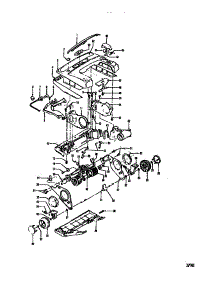 Nozzle And Motor Assembly parts for Hoover Upright Vacuum U6319-930 from AppliancePartsPros.com