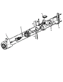 Motor Assembly parts for Hoover Upright Vacuum U6321-930 from AppliancePartsPros.com