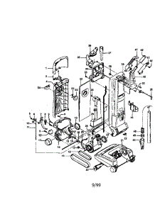 Power Drive - Bag Housing parts for Hoover Upright Vacuum U6323-930 from AppliancePartsPros.com