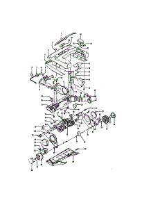 Hood / Agitator parts for Hoover Upright Vacuum U6331-930 from AppliancePartsPros.com