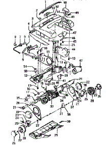 Nozzle And Motor Assembly parts for Hoover Upright Vacuum U6335-930 from AppliancePartsPros.com