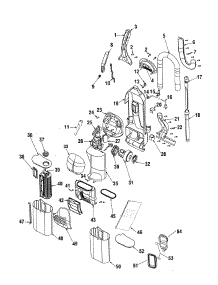 Motor, Turbinehandtool, Handle parts for Hoover Upright Vacuum U8149-900 from AppliancePartsPros.com
