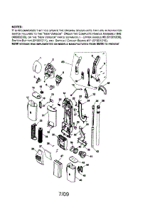 Upper Assembly parts for Hoover Upright Vacuum U8188-900 from AppliancePartsPros.com