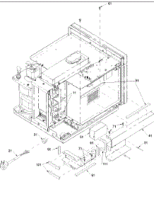 Light Assy parts for Amana Microwave UC14E-P1325208M from AppliancePartsPros.com