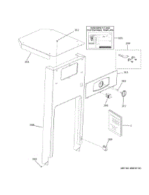 Cabinet & Control Parts parts for Ge Trash Compactor UCG1510N0II from AppliancePartsPros.com