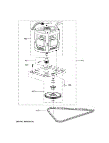 Motor & Drive Parts parts for Ge Trash Compactor UCG1520N0SS from AppliancePartsPros.com