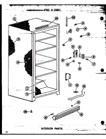 Interior Parts (Uf12w-C / P60335-11Wc) (Uf12w-A / P60335-11Wa) (Uf12w / P60335-11W) (Uf12w-Ag / P60335-11Wg) (Uf12w / P60345-1W) (Uf12w-C / P60345-1Wc) (Uf12w-Ag / P60345-1Wg) (Uf12w-A / P60345-1Wa) (Uf16w-C / P60335-12Wc) (Uf16w-A / P60335-12Wa) (Uf16w / P60335-12W) (Uf16w-Ag parts for Amana Upright Freezer UF16W-AG/P60335-66WG from AppliancePartsPros.com