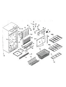 Freezer Cabinet parts for Northland Upright Freezer UF30K from AppliancePartsPros.com