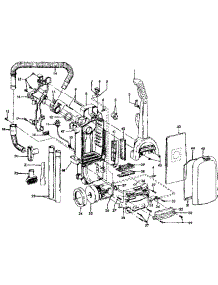 Main Body parts for Hoover Upright Vacuum UH30015 from AppliancePartsPros.com