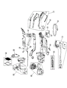 Handle Assy parts for Hoover Upright Vacuum UH70015 from AppliancePartsPros.com