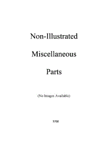 Miscellaeous Information parts for Amana Microwave UHDC518-P1325210M from AppliancePartsPros.com
