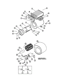 Heat Exchanger / Blower parts for Ducane Furnace UHZB085A4 from AppliancePartsPros.com