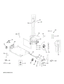 Machine Compartment parts for Ge Freestanding Ice Maker UNC15NPRBII from AppliancePartsPros.com
