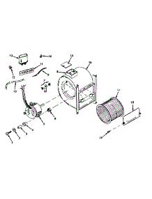 H-Q Blower Assembly parts for Icp Furnace UO-112DA-4C from AppliancePartsPros.com