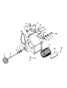 H-Q Blower Assembly parts for Icp Furnace UO-84-4C from AppliancePartsPros.com