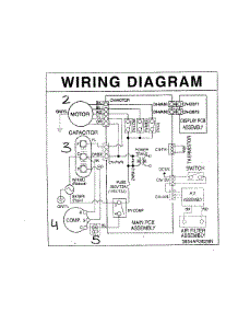 Wiring Diagram parts for Friedrich Room Air Conditioner US08B10A from AppliancePartsPros.com