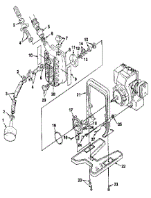 Pump Body parts for Homelite Farming UT-01706 from AppliancePartsPros.com