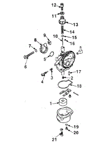 Figure 6 parts for Homelite Gas Leaf Blower UT-08004 from AppliancePartsPros.com