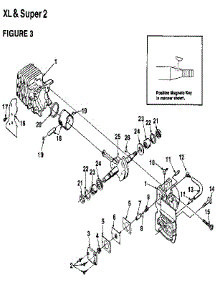 Figure 3 parts for Homelite Gas Chainsaw UT-10655 from AppliancePartsPros.com