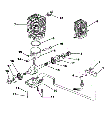 Engine Internal / Oil Pump parts for Homelite Gas Chainsaw UT-10901 from AppliancePartsPros.com