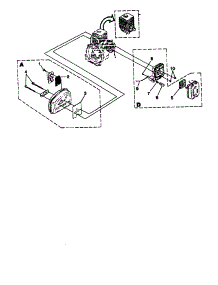 Muffler parts for Homelite Gas Line Trimmer UT-20706 from AppliancePartsPros.com