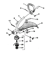 Spool / String parts for Homelite Gas Line Trimmer UT-20706 from AppliancePartsPros.com