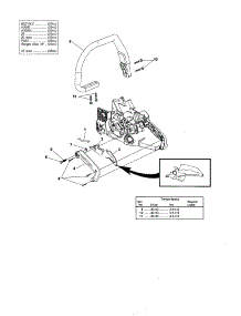 Handles parts for Homelite Gas Chainsaw UT10855 from AppliancePartsPros.com