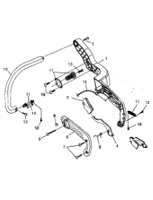Handles parts for Homelite Gas Chainsaw UT10942 from AppliancePartsPros.com