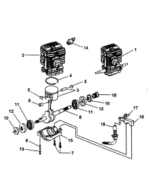 Oil Pump parts for Homelite Gas Chainsaw UT10942A from AppliancePartsPros.com