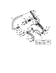 Handle Assembly parts for Homelite Gas Chainsaw UT10947A from AppliancePartsPros.com
