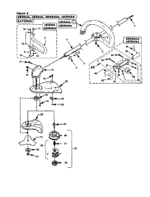 Gear Head parts for Homelite Gas Line Trimmer UT20635-R from AppliancePartsPros.com