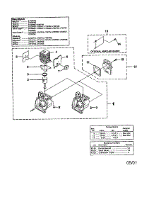 Engine Internal parts for Homelite Gas Line Trimmer UT20693 from AppliancePartsPros.com
