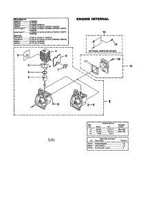 Engine Internal parts for Homelite Gas Line Trimmer UT20700 from AppliancePartsPros.com