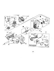 Ignition-Rotor-Starter-Clutch parts for Homelite Gas Line Trimmer UT20710 from AppliancePartsPros.com