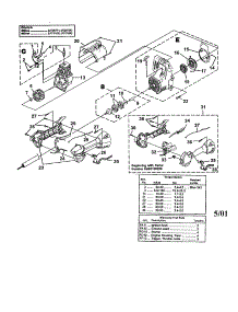 Ignition / Rotor / Starter / Clutch parts for Homelite Gas Line Trimmer UT20711 from AppliancePartsPros.com