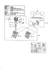 Engine Internal parts for Homelite Gas Line Trimmer UT20723 from AppliancePartsPros.com