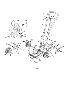 Engine / Handle / Wheels parts for Homelite Edger UT22086-B from AppliancePartsPros.com