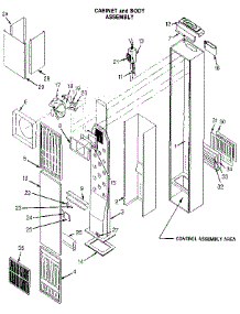 Cabinet And Body Assembly parts for Suburban Wall Heater UWW-35E-NAT from AppliancePartsPros.com