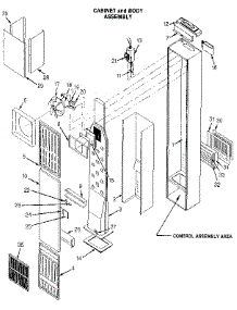 Cabinet And Body Assembly parts for Suburban Wall Heater UWW-35P-LP from AppliancePartsPros.com