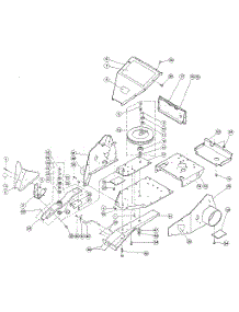 Flywheel Assembly parts for Troy-Bilt Gas Walk-Behind Mower V000100 from AppliancePartsPros.com