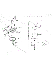 Carburetor No. 631634 parts for Tecumseh Lawn & Garden Engine V70-125209C from AppliancePartsPros.com