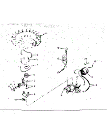 Magneto No. 610689A parts for Tecumseh Lawn & Garden Engine V70-125209C from AppliancePartsPros.com