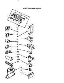 Installation parts for Muskin Central Vacuum VACUUM CLEANERS from AppliancePartsPros.com