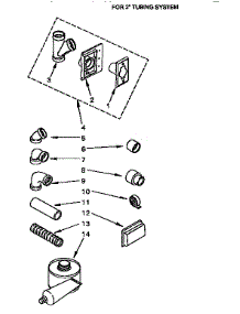 Installation parts for Muskin Central Vacuum VACUUM CLEANERS from AppliancePartsPros.com