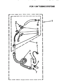 Electric Hose parts for Muskin Central Vacuum VACUUM CLEANERS from AppliancePartsPros.com