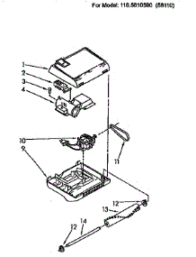 Power-Mate Junior parts for Muskin Central Vacuum VACUUM CLEANERS from AppliancePartsPros.com