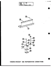 Hanging Bracket And Refrigeration Connections (Vbc-18Ct-1J / P54878-1C) (Vbc-18Ct-1J / P54878-7C) (Vbc-23Ct-1J / P54878-2C) (Vbc-23Ct-1J / P54878-8C) (Vbc-30Ct-1J / P54878-3C) (Vbc-30Ct-1J / P54878-9C) (Vbc-35Ct-1J / P54878-4C) (Vbc-35Ct-1J / P54878-10C) parts for Amana Central Air Conditioner VBC-30/P54882-3 from AppliancePartsPros.com