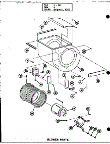 Blower Parts (Vbc-18Ct-1J / P54878-1C) (Vbc-18Ct-1J / P54878-7C) (Vbc-23Ct-1J / P54878-2C) (Vbc-23Ct-1J / P54878-8C) (Vbc-30Ct-1J / P54878-3C) (Vbc-30Ct-1J / P54878-9C) (Vbc-35Ct-1J / P54878-4C) (Vbc-35Ct-1J / P54878-10C) parts for Amana Central Air Conditioner VBC-30/P54882-6 from AppliancePartsPros.com